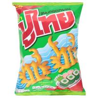 Seaweed Flavor Wheat & Tapioca Snack 60g Pu-Thai 